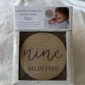 Wooden Baby Monthly Milestone Discs